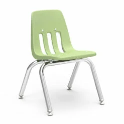 Virco | Classic Series Stack Chairs | Student Chair - 12"H -COE DISTRIBUTING Shop pr vir 9012grn12chrm 55396.1662483083