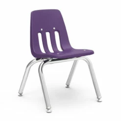 Virco | Classic Series Stack Chairs | Student Chair - 12"H -COE DISTRIBUTING Shop pr vir 9012pur43chrm 87000.1662483083