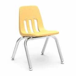Virco | Classic Series Stack Chairs | Student Chair - 12"H -COE DISTRIBUTING Shop pr vir 9012ylw47chrm 93811.1662483083