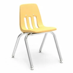 Virco | Classic Series Stack Chairs | Student Chair - 14"H -COE DISTRIBUTING Shop pr vir 9014ylw47chrm 62615.1662483087