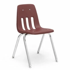 Virco | Classic Series Stack Chairs | Student Chair - 18"H -COE DISTRIBUTING Shop pr vir 9018red50chrm 12340.1662483099