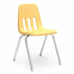 Virco | Classic Series Stack Chairs | Student Chair - 18"H -COE DISTRIBUTING Shop pr vir 9018ylw47chrm 07026.1662483099