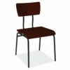 OfficeSource | Timber | Wood Chair With Black Metal Frame -COE DISTRIBUTING Shop pr1 hol 518cblk 18757.1661531008