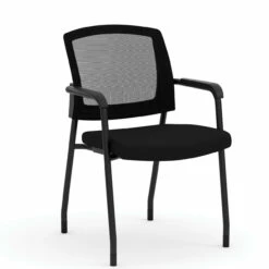 OfficeSource | Parson | Micro Mesh Back Side Chair With Arms - Fabric -COE DISTRIBUTING Shop pr1 per 3128gnsblk 01 71805.1641933762