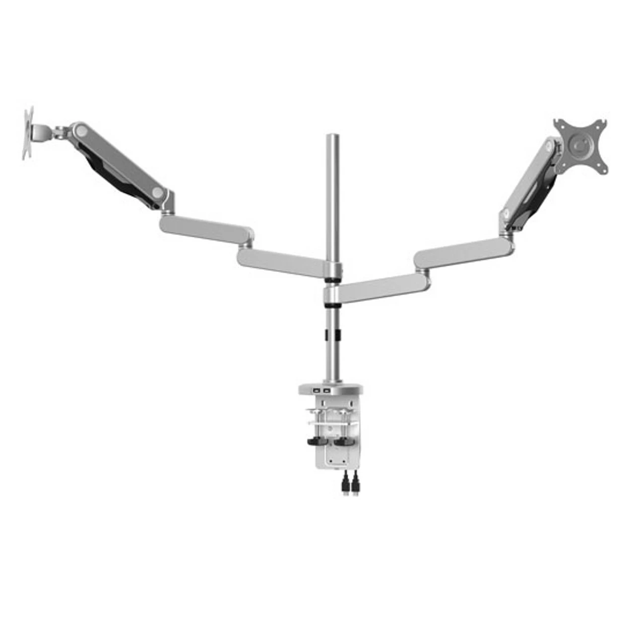 OfficeSource Monitor Arms Dual Monitor Arm - Silver 3 OfficeSource Monitor Arms Dual Monitor Arm - Silver