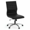 OfficeSource | Tre Lite Collection | Armless Executive Mid Back Chair With Chrome Frame 1 OfficeSource | Tre Lite Collection | Armless Executive Mid Back Chair With Chrome Frame -COE DISTRIBUTING Shop pr1 per 70821amblk 50004.1665002232