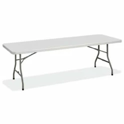 OfficeSource | Blow Molded Folding Tables | Rectangular Plastic Blow-Molded Folding Table 72'W X 30'D