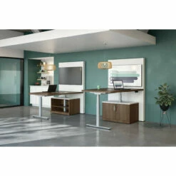 OfficeSource | Standup Desk | Height Adjustable Typical - OS226