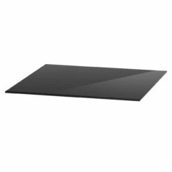 OfficeSource | OS Reception Tables | 24" Square Glass Top - Requires Base