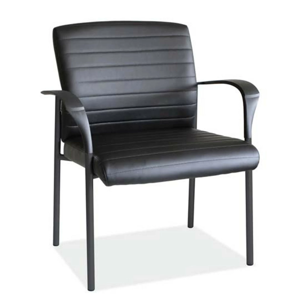 OfficeSource | Tate | Guest Arm Chair With Black Frame 3 OfficeSource | Tate | Guest Arm Chair With Black Frame