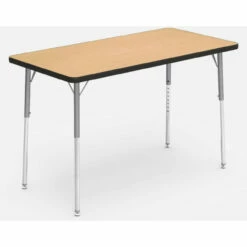Virco | 4000 Series Activity Tables | Activity Table With Rectangular Top - 48"W X 24"D