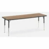 Virco | 4000 Series Activity Tables | Activity Table With Rectangular Top - 72"W X 24"D -COE DISTRIBUTING Shop pr1 vir 482472oakcb 19023.1662483095