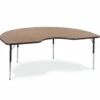 Virco | 4000 Series Activity Tables | Activity Table With Kidney Shape Top -COE DISTRIBUTING Shop pr1 vir 48kid72oakcb 95183.1662483061