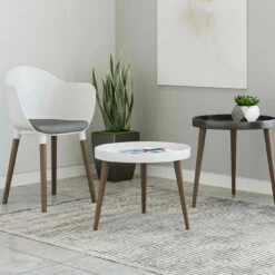 OfficeSource Allure Collection Plastic Bucket Chair With Light Wood Legs -COE DISTRIBUTING Shop qia 04al2amgwlwh 12 1 62026.1654025304