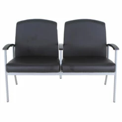 OfficeSource OS Big & Tall Collection 2 Seater With Silver Frame -COE DISTRIBUTING Shop qia 11496vbk 08 12319.1641825098