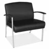 OfficeSource | Big & Tall | Big & Tall Guest Chair With Black Frame -COE DISTRIBUTING Shop qia 11499vbk 01 63395.1643927158