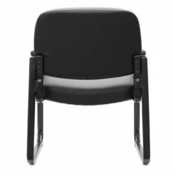 OfficeSource | Big & Tall | Big & Tall Sled Based Guest Chair With Black Frame -COE DISTRIBUTING Shop qia 11529vbk 04 12932.1641824943