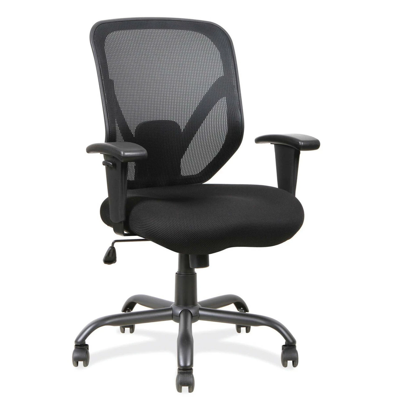 OfficeSource | OS Big & Tall | Big & Tall Mesh Task Chair With Black Steel Heavy Duty Base 3 OfficeSource | OS Big & Tall | Big & Tall Mesh Task Chair With Black Steel Heavy Duty Base