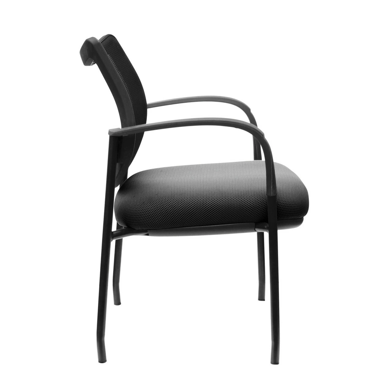 OfficeSource Carson Collection Guest Arm Chair With Black Frame 4 OfficeSource Carson Collection Guest Arm Chair With Black Frame - Image 2