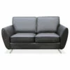 OfficeSource | Sterling | Loveseat With Brushed Chrome Legs -COE DISTRIBUTING Shop qia 62611lbk 08 49050.1643930730