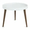 OfficeSource Posey Collection Plastic Round Table Top With 14" Wood Legs 1 OfficeSource Posey Collection Plastic Round Table Top With 14" Wood Legs -COE DISTRIBUTING Shop qia ospt2014wh 01 40261.1641822313